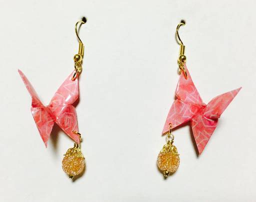折り紙ピアス
